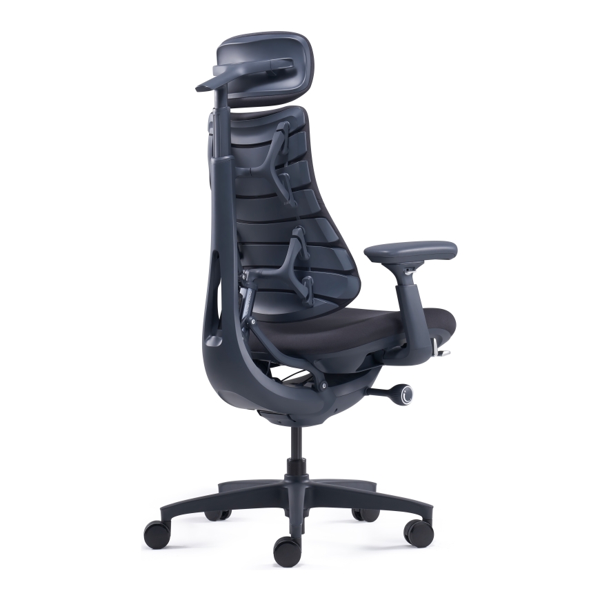 LiberNovo Omni ergonominen työtuoli, 48 cm, musta – 3