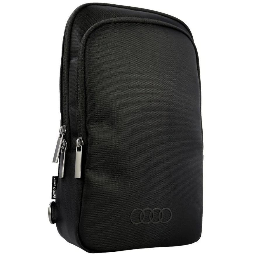 Audi R8 Jacquard õlaline kott, must
