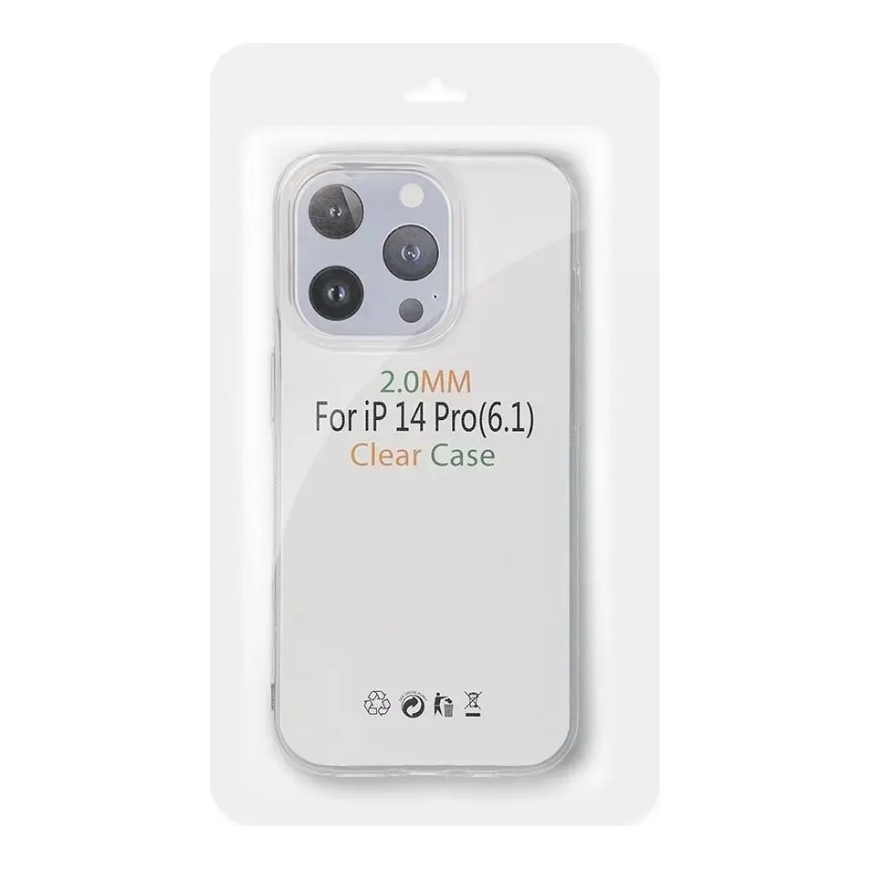CLEAR 2 mm -kotelo OPPO A5 4G / A5 5G (kameransuoja) läpinäkyvä – 2