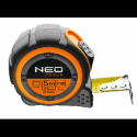 NEO Neo sērpveida tērauda mērlente 19mm x 3m ar magni (67-183) NEO Neo sērpveida tērauda mērlente 19mm x 3m ar magni (67-183)