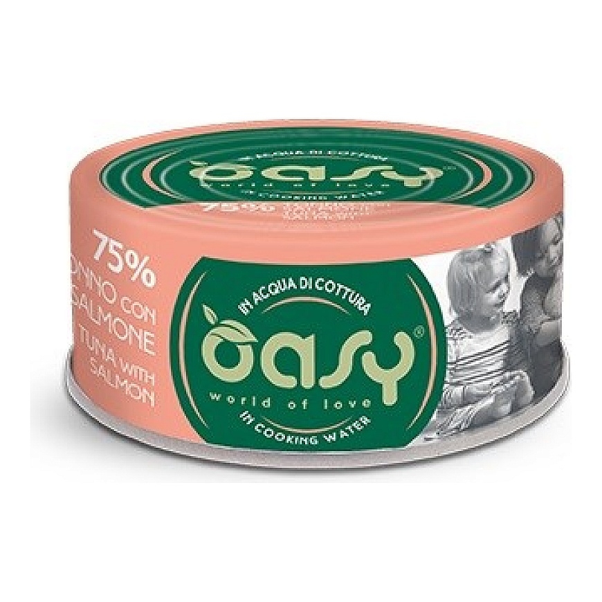 OASY More Love Tonnikala lohella - kostea kissanruoka - 70g