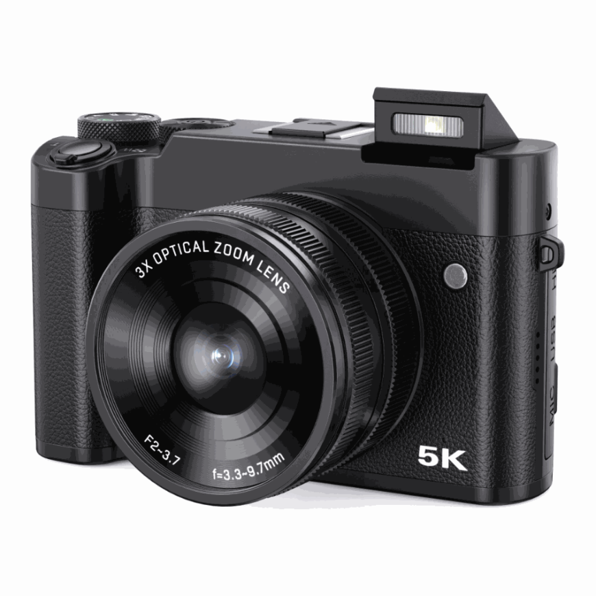Xrec Digikamera 5K/BLS-205X Vlog 5k 64mp – 2