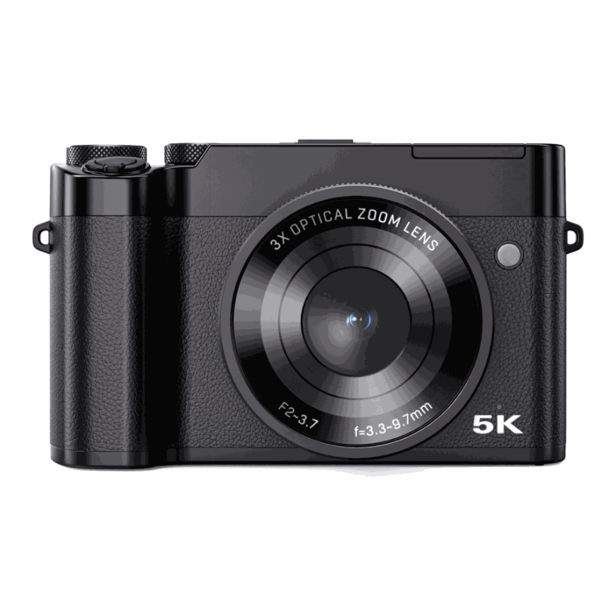 Xrec Digikaamera 5K/BLS-205X Vlog 5k 64mp – 3