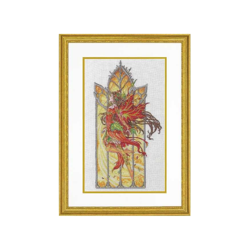 Simplicity Creative Corp Набор для вышивания крестом "Танцующая осенняя фея" D70-35429 – 4