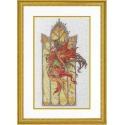 Simplicity Creative Corp Cross Stitch Kit "Dancing Autumn Fairy" D70-35429 Simplicity Creative Corp Cross Stitch Kit "Dancing Autumn Fairy" D70-35429