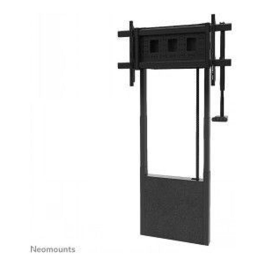 NEOMOUNTS FLOOR-TO-WALL MOUNT 65-105" - MOTORISED - BLACK