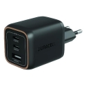 Mobilus sieninis įkroviklis 65W/Juodas DRACUSB25-EU Mobilus sieninis įkroviklis 65W/Juodas DRACUSB25-EU