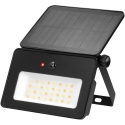 LUNERA LED 10W, saules enerģijas prožektors ar PIR kustību sensoru, 700 lm, CCT, IP54, 2400 mAh, melns LUNERA LED 10W, saules enerģijas prožektors ar PIR kustību sensoru, 700 lm, CCT, IP54, 2400 mAh, melns