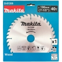 Makita T.C.T. saag 190X2.2X30mm 15° T40 D-81359