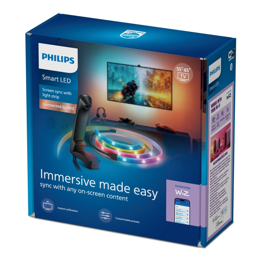 Philips Smart Lighting Camera Sync Kit Sync Box - juhtimisseade ja TV taustvalguse riba, 55–65” – 3