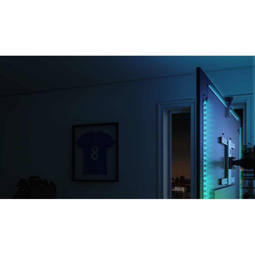 Philips Smart Lighting Camera Sync Kit Sync Box - контроллер и светодиодная лента для подсветки телевизора, 55–65” – 5