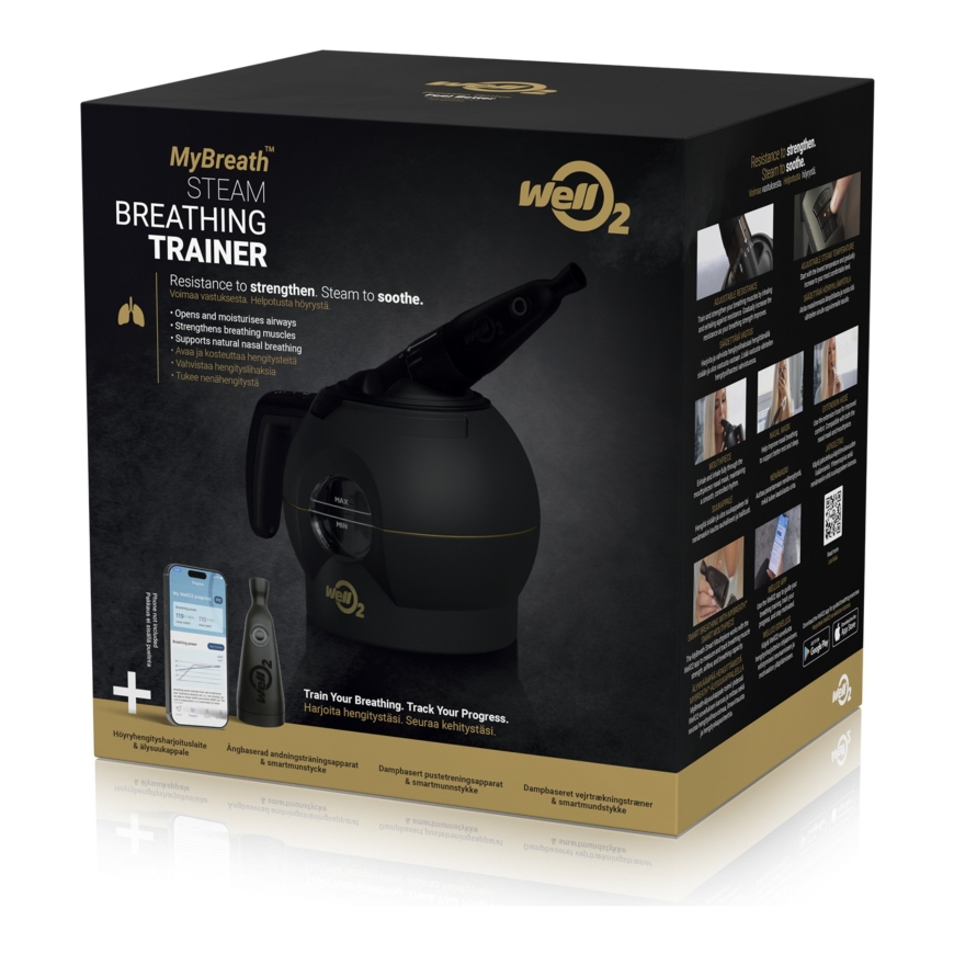 WellO2 MyBreath Steam Breathing Trainer breathing exercise device – 3