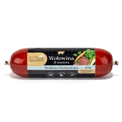 O’CANIS Terrina Extra Jautiena ir Daržovės Mono - šlapi maistas šunims - 400g