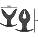 Hidden Desire Anchor Plug S Juodas Hidden Desire Anchor Plug S Juodas