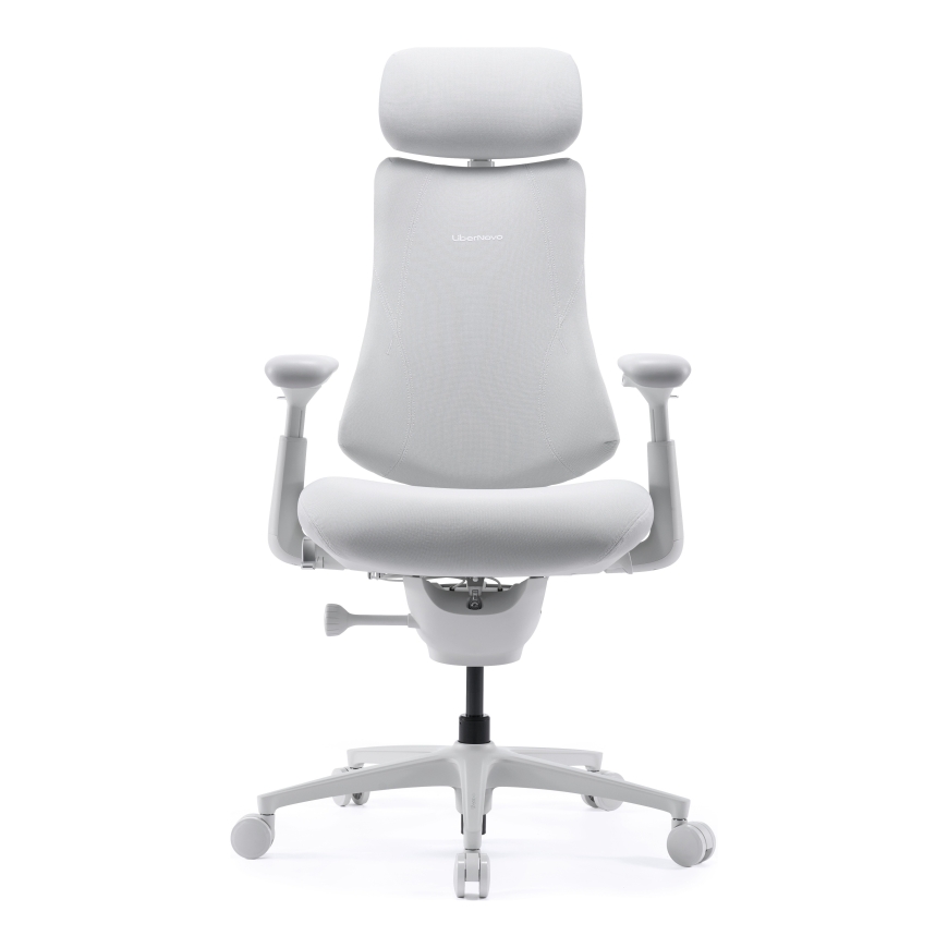 LiberNovo Omni Pro ergonomic office chair, 48 cm, white