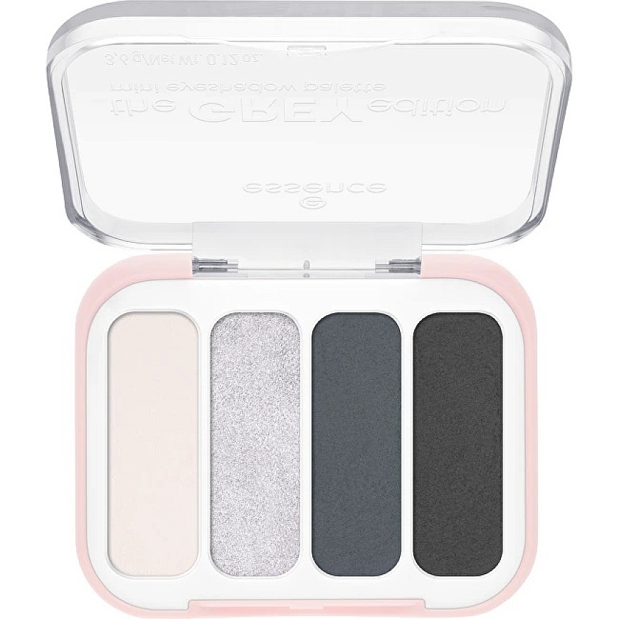 Essence Harmaa mini silmämeikkipaletti 3,6 g – 3