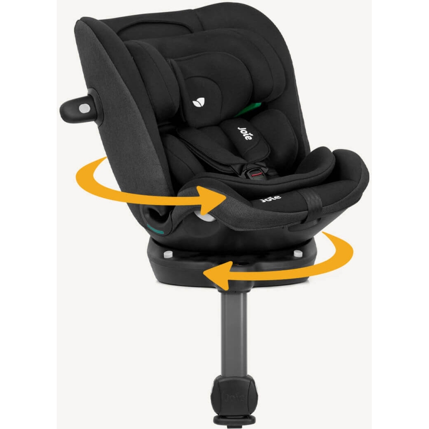 Joie i-Spin 360 Max ISOFIX -lasten turvaistuin, 40cm –150 cm, Raven Black – 2