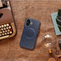 GENTLEMAN MAG COVER phone case with MagSafe support for iPhone 16 Pro navy GENTLEMAN MAG COVER phone case with MagSafe support for iPhone 16 Pro navy