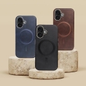 GENTLEMAN MAG COVER phone case with MagSafe support for iPhone 16 Pro navy GENTLEMAN MAG COVER phone case with MagSafe support for iPhone 16 Pro navy
