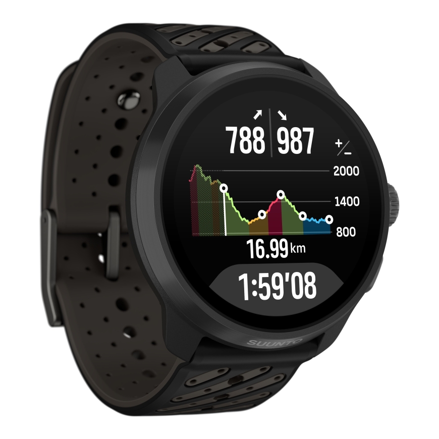Suunto Race 3S spordikell, Titanium Black – 4