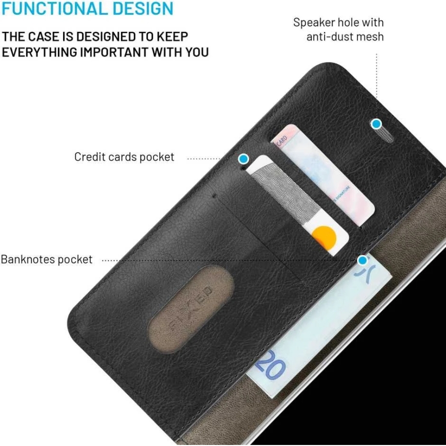 Fixed FIKSUOTAS «Opus» книжный чехол для «Motorola Moto G1» – 5