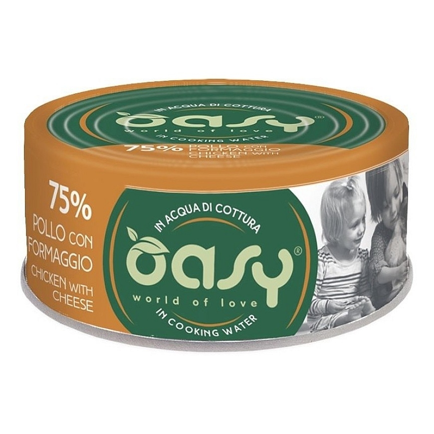 OASY More Love Kana juustuga - niiske kassitoit - 70g