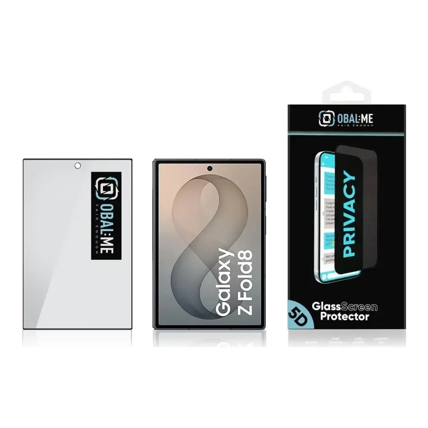 Защитное стекло OBAL:ME Privacy 5D для Samsung Galaxy Z Fold 8 (F971) (эффект приватности) – 3