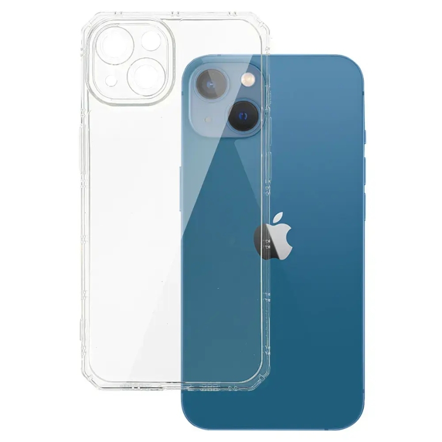 Armor Antishock phone case for iPhone 13 transparent
