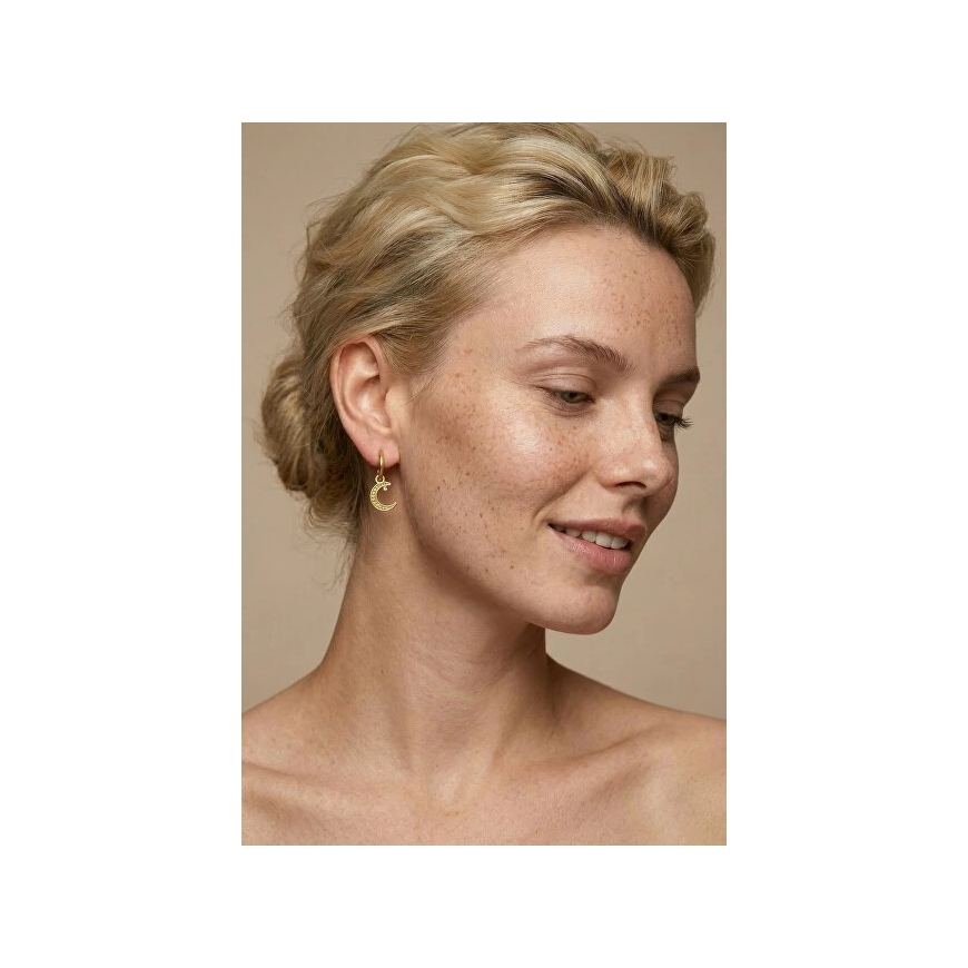 Victoria Walls Gold-plated 2 in 1 earrings with pendants VWE260736G – 2