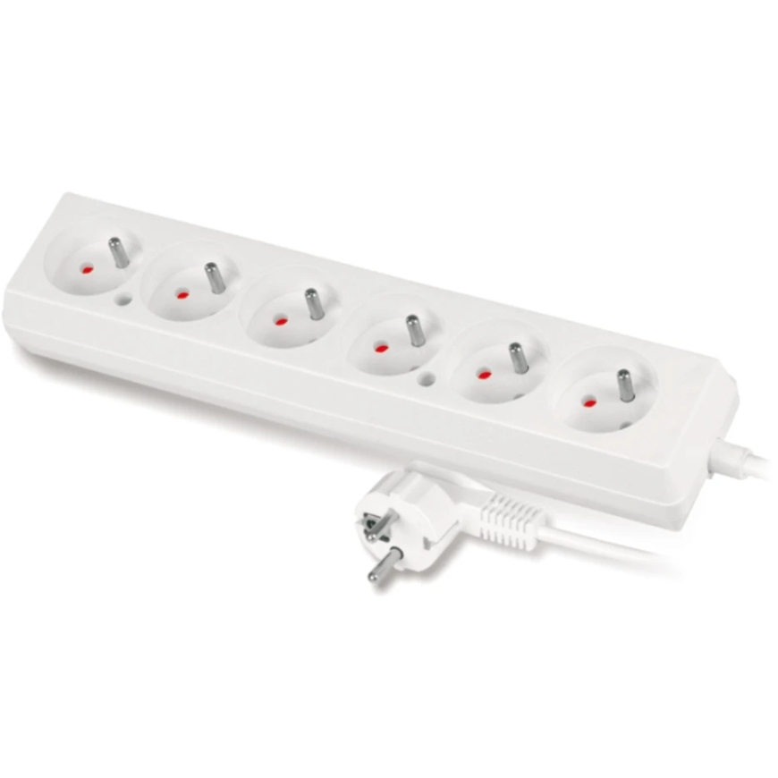 Plastrol Pagarinātājs ar sešām kontaktligzdām – 2