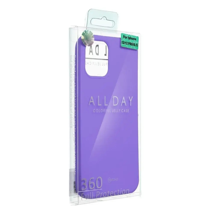 Roar All Day Colorful Jelly maciņš telefonam Samsung Galaxy S25 Edge (S937) violets – 5
