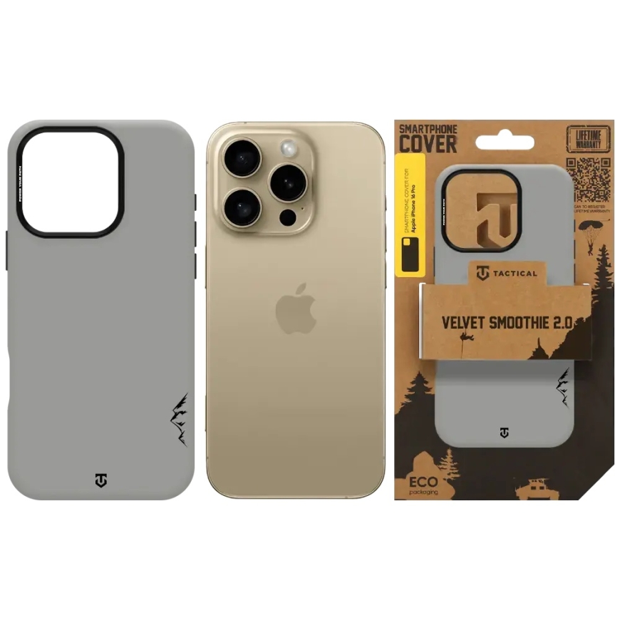 Taktinis MagForce Velvet Smoothie 2.0 dėklas Apple iPhone 16 Pro Foggy – 5