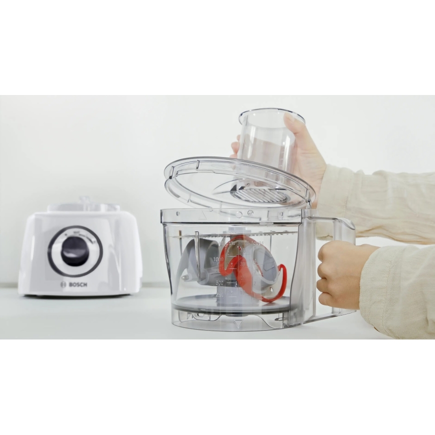 Pārtikas procesors Bosch MCM3230W 800 W 2.3 L Balts – 3