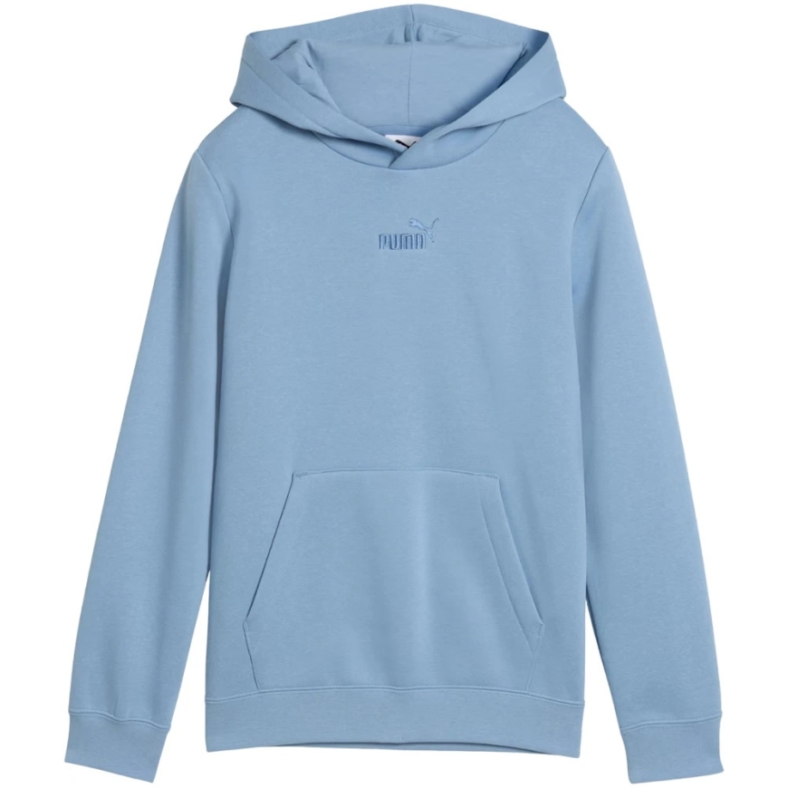 Puma ESS Small No.1 Logo Centered kapuutsiga pluus lastele sinine 692976 26 (140 cm) – 2