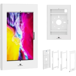 Рекламный держатель для планшета Maclean с замком. 10.9"-11", iPad Air/Pro, Samsung Tab A&S Series, 220x323x22mm, MC-955 W