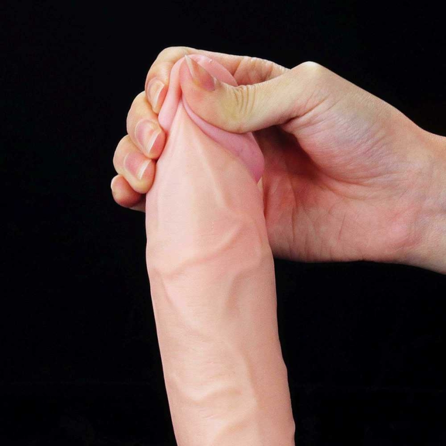 LoveToy 9-inch soft ejaculation penis with ball – 5