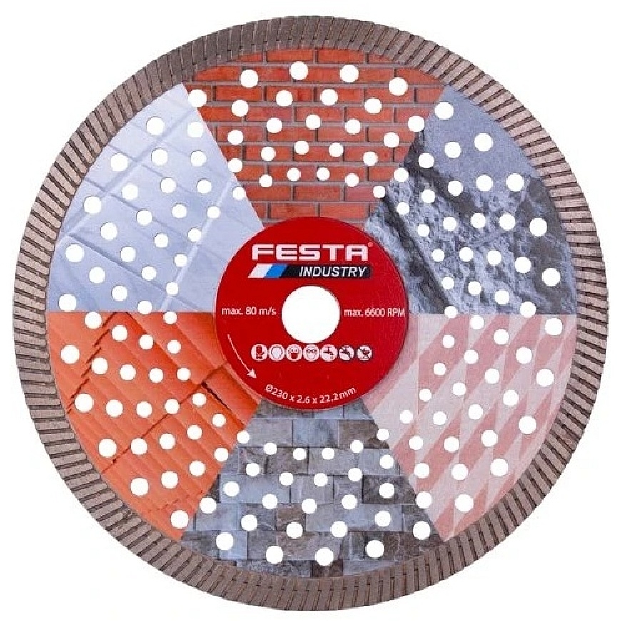 FESTA INDUSTRY Turbo Extreme Diamantketas 230x2.6x22.2 mm