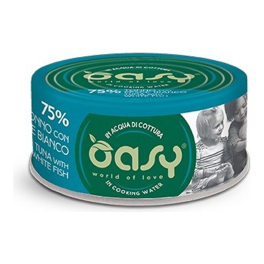 OASY More Love Tuna with white fish - wet cat food - 70g
