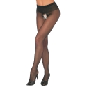 Cottelli Legwear bezstarpu zeķes melnas 4 Cottelli Legwear bezstarpu zeķes melnas 4