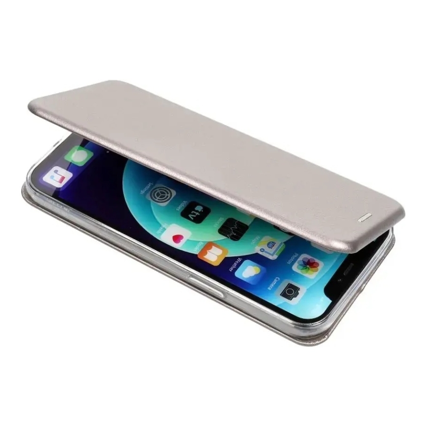 Forcell Elegance grāmatveida maciņš telefonam iPhone 17 Air pelēks – 2