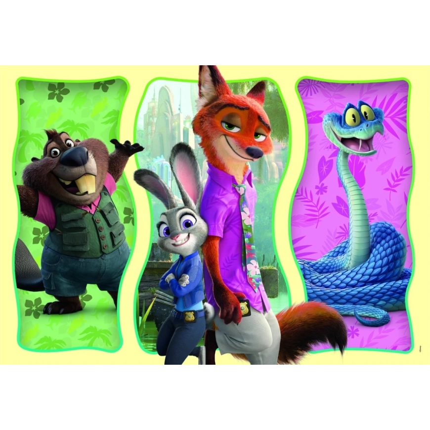 Clementoni Puzzle 104 pcs - Zootopia 2 – 2