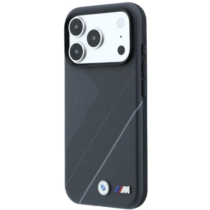 BMW M Tire Track Case with Silver Line MagSafe Case, designed for iPhone 18 Pro Max / 17 Pro Max, anthracite color – 3