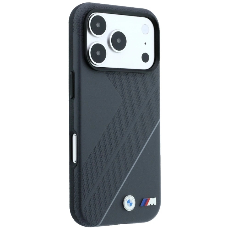 BMW M Tire Track Case with Silver Line MagSafe Case, designed for iPhone 18 Pro Max / 17 Pro Max, anthracite color – 5