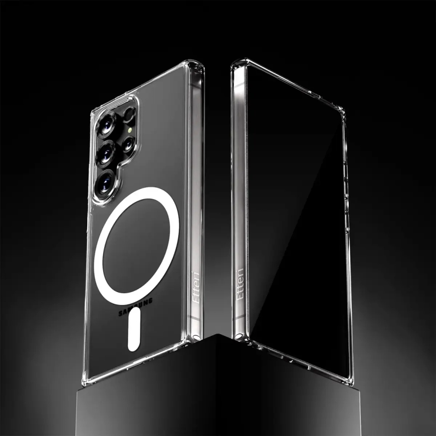 Чехол Etteri Ultimate Mag для Samsung Galaxy S24 / S25 прозрачный – 4
