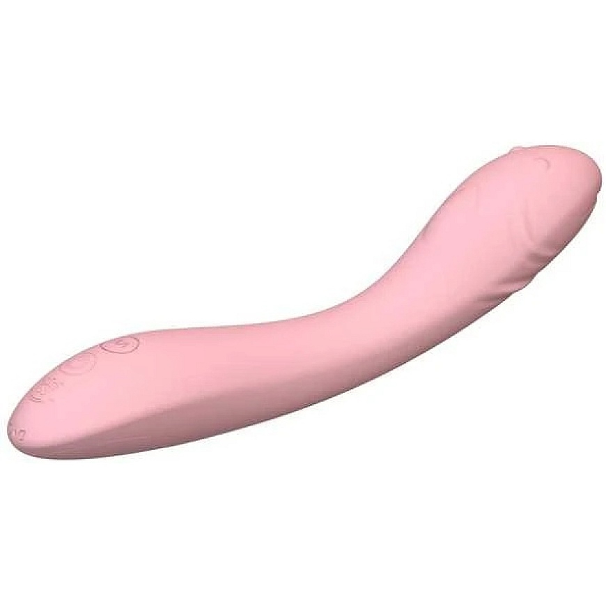 B sērijas Cute B sērijas sieviešu vibrators Gluds ūdensizturīgs maksts stimulācija G punkts 20,5 cm – 2