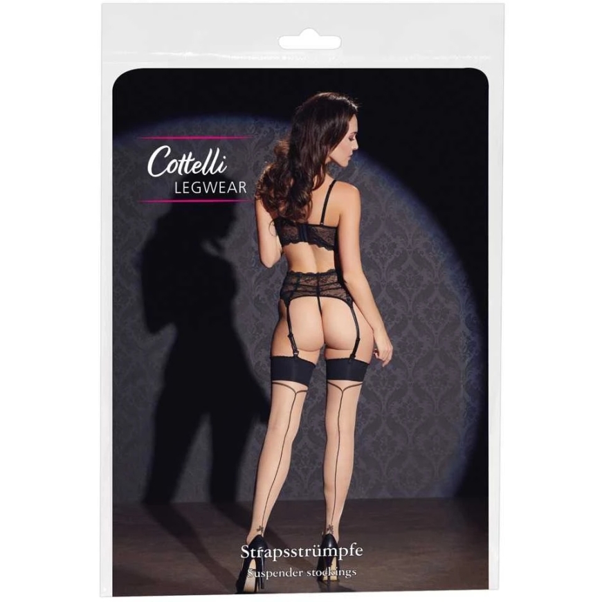 Cottelli Legwear Zeķes Šuves 2