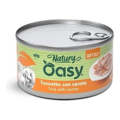 OASY Natury Мягкое желе с тунцом и морковью - влажный корм для кошек - 150g