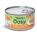 OASY Natury Minkštas želė su tunu ir morkomis - šlapias kačių ėdalas - 150g OASY Natury Minkštas želė su tunu ir morkomis - šlapias kačių ėdalas - 150g