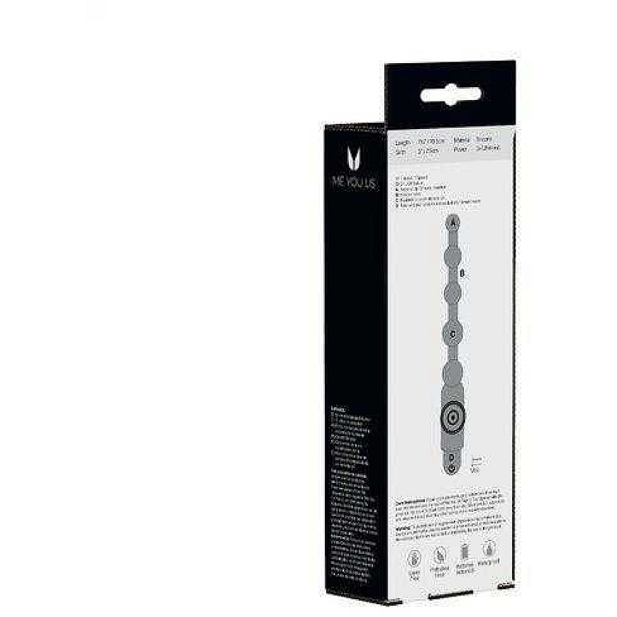 Me You Us Unisex anaalivibraattori naisille, miehille 19,5 cm – 3