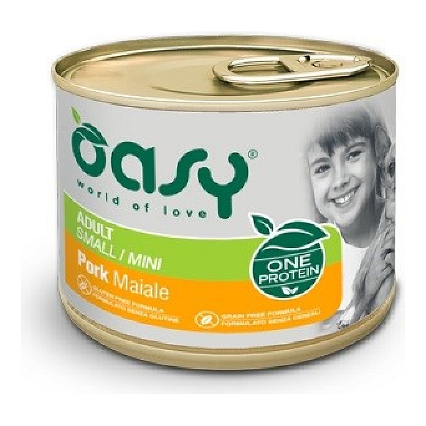 OASY One Protein Adult Small/Mini Sealihas - niisketoit koertele - 200g